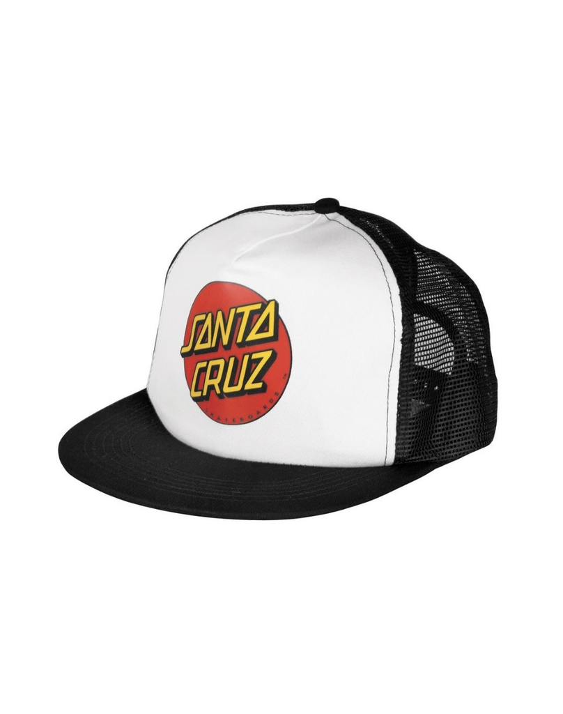 Gorra Santa Cruz Classic Dot Mesh - White/Black