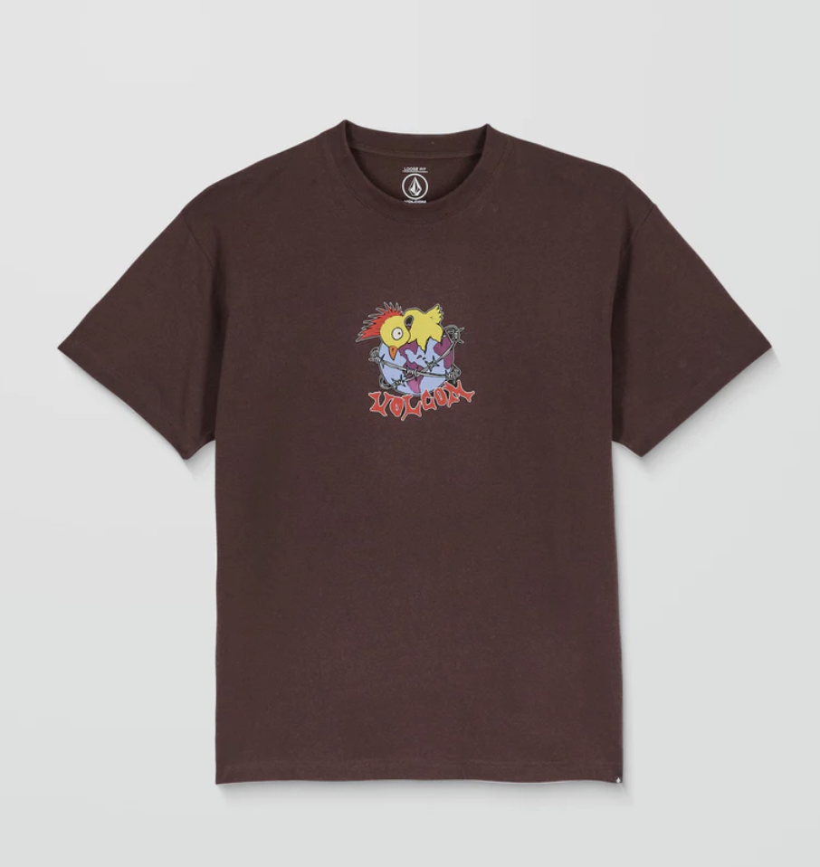 Camiseta Volcom New Born - Cacao