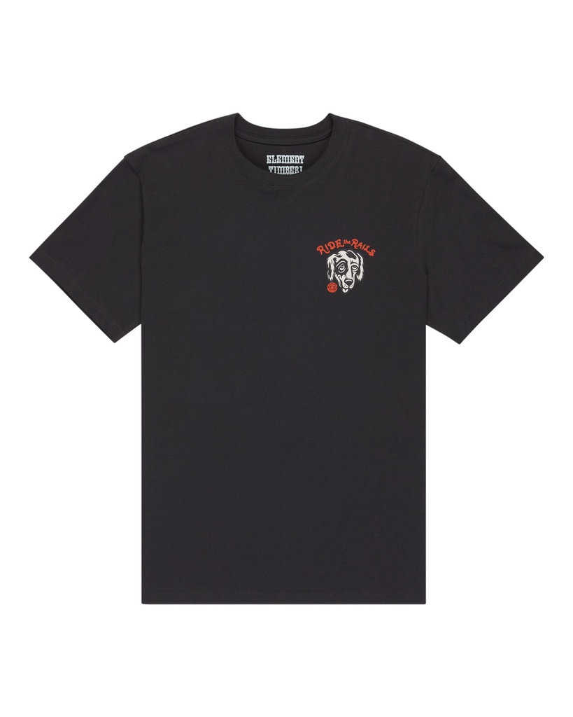 Camiseta Element Timber Hobos - Off Black (kta0)