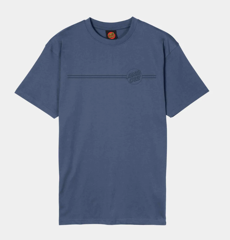 Camiseta Satnta Cruz Tonal Opus Dot Stripe - Heritage Blue