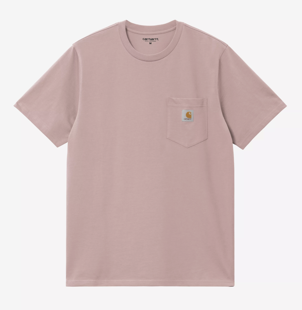 Camiseta Carhartt WIP Pocket - Glassy Pink