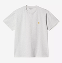 Camiseta Carhartt WIP Chase - Ash Heather/Gold