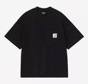 Camiseta Carhartt WIP Work Pocket - Black