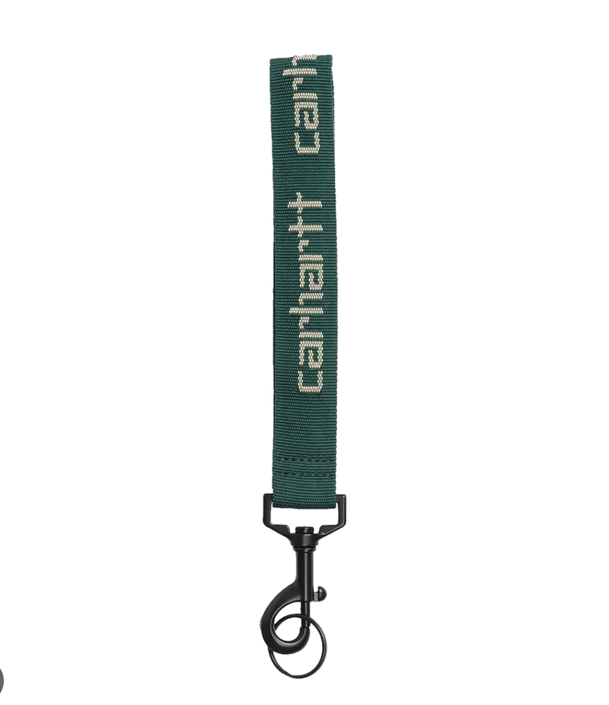 Llavero Carhartt WIP Script - Opuntia/White