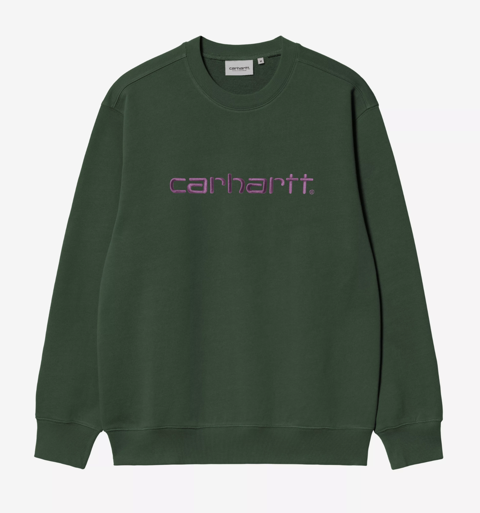 Sudadera Carhartt WIP Sweat - Sycamore Tree/Phlox