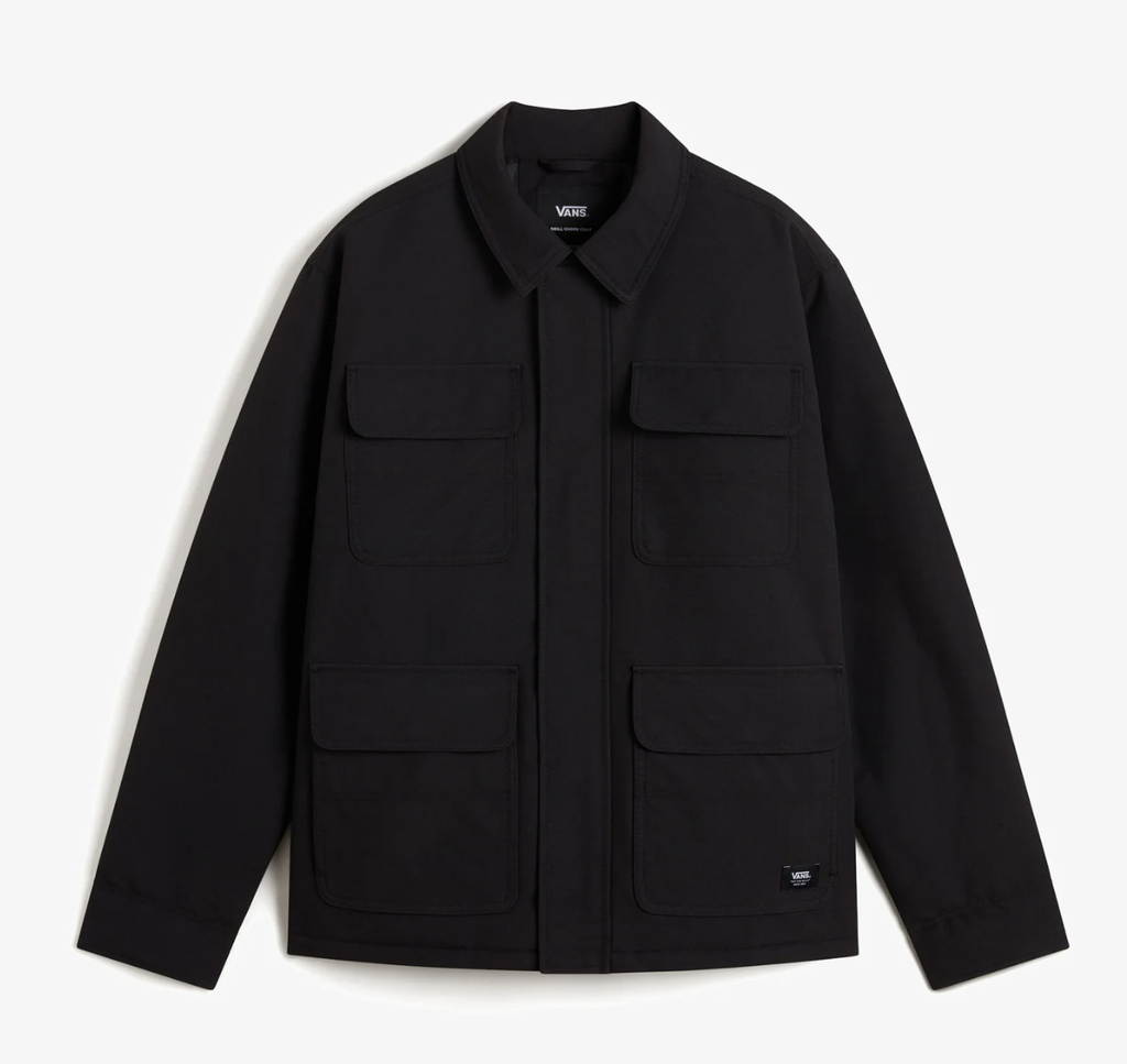 Chaqueta Vans Drill Chore Nylon - Black