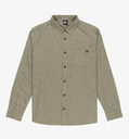Camisa Quiksilver Motherfly Heather - Grape Leaf (cre0)