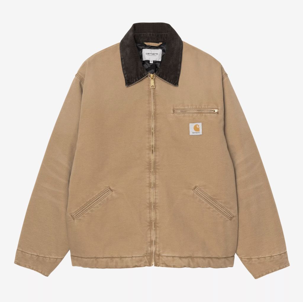 Chaqueta Carhartt WIP OG Detroit - Hamilton Brown/Tobacco (Stone Canvas)