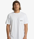 Camiseta Billabong Stacked Arch - White