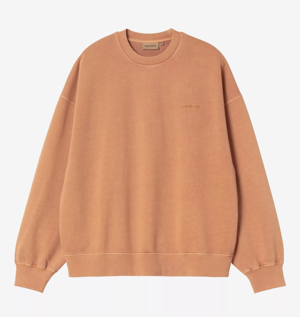 Sudadera Carhartt WIP Benton - Redheaven (Garment dyed)