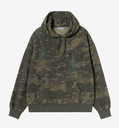 Sudadera con Capucha Carhartt WIP Benton - Camo Combi/Green (Garment dyed)