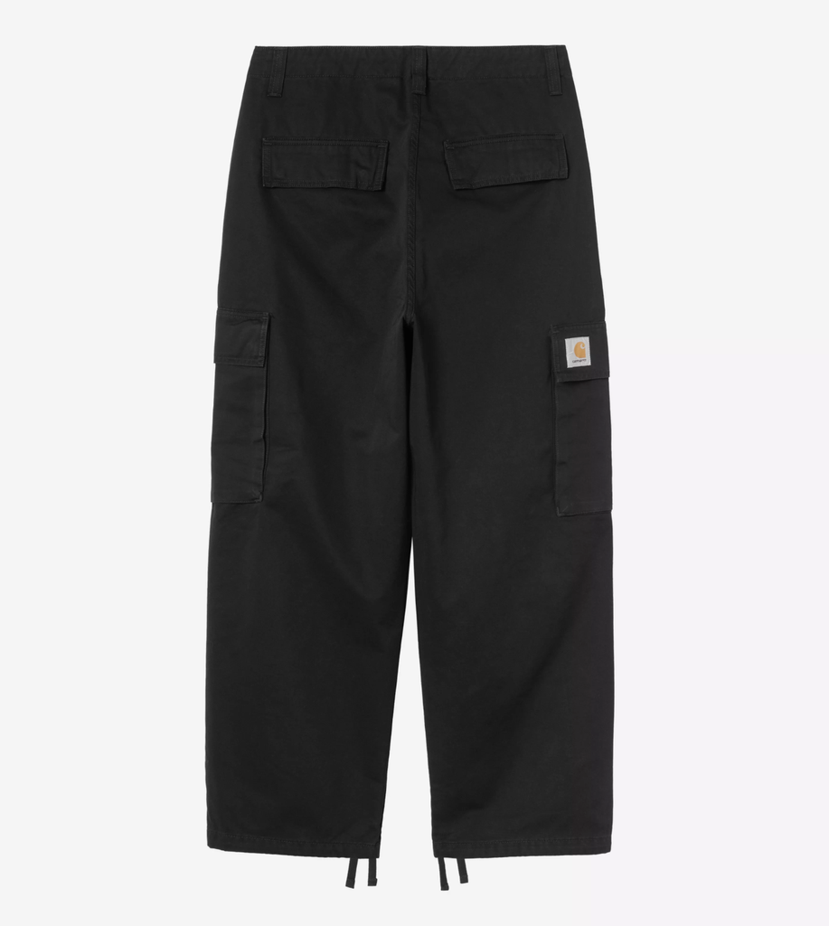 Pantalón Carhartt WIP Kade Cargo - Black (Stone washed)