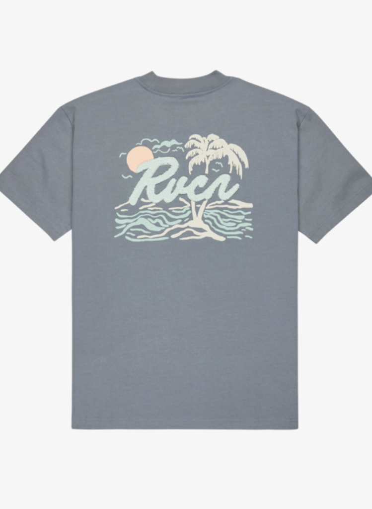 Camiseta Rvca Currents - Flint Stone