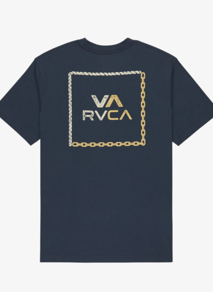 Camiseta Rvca Va All The Way Variant -Moody Blue