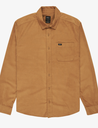 Camisa De Pana Rvca Freeman Cord II - Camel