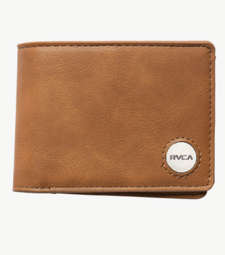 Cartera Rvca Coin Flip - Tan