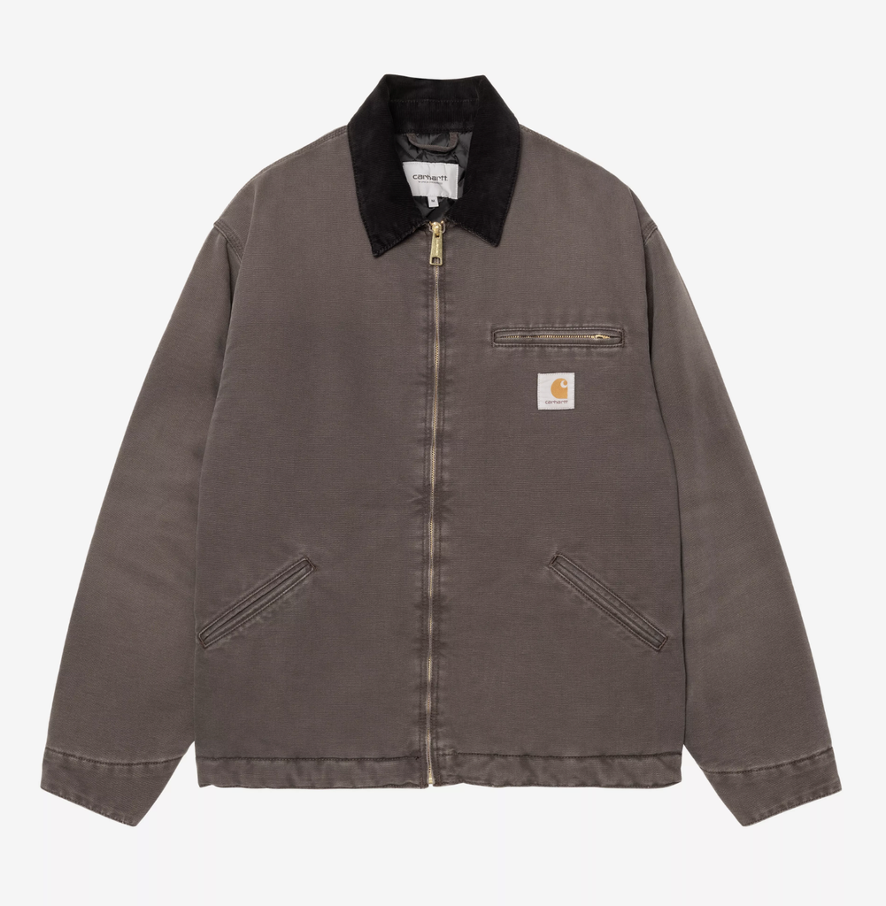 Chaqueta Carhartt WIP OG Detroit - Tobacco/Black (Stone Canvas)