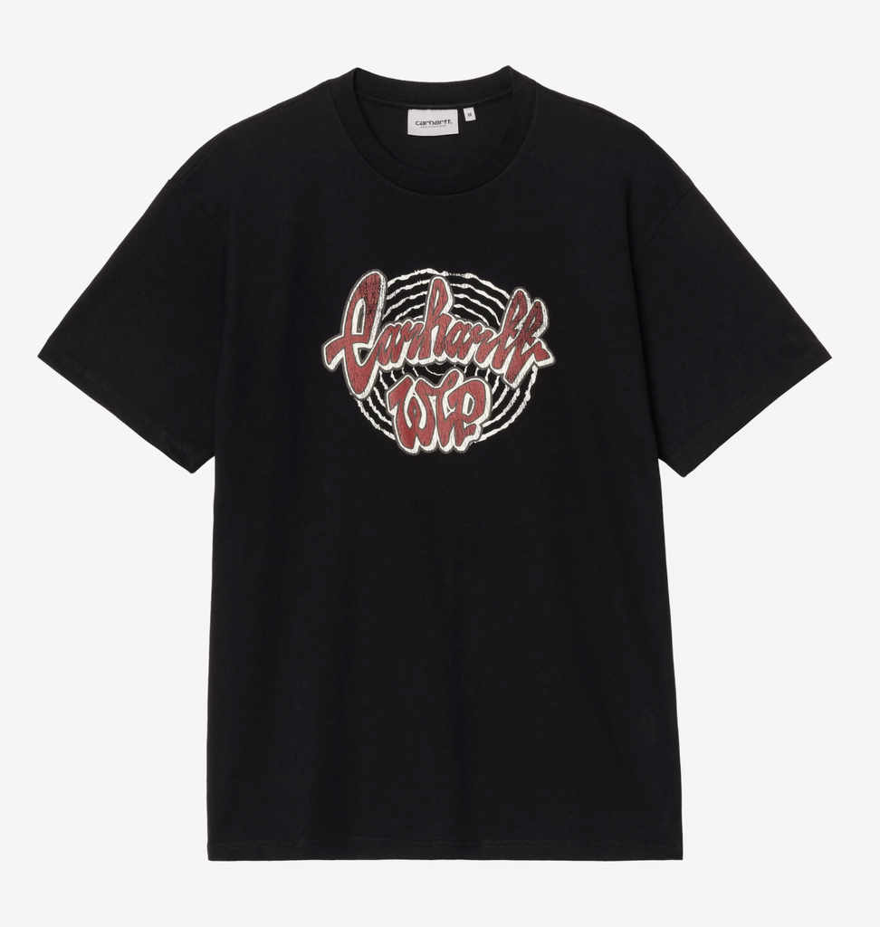 Camiseta Carhartt WIP Chedda - Black (Heavy stone wash)