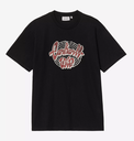 Camiseta Carhartt WIP Chedda - Black (Heavy stone wash)