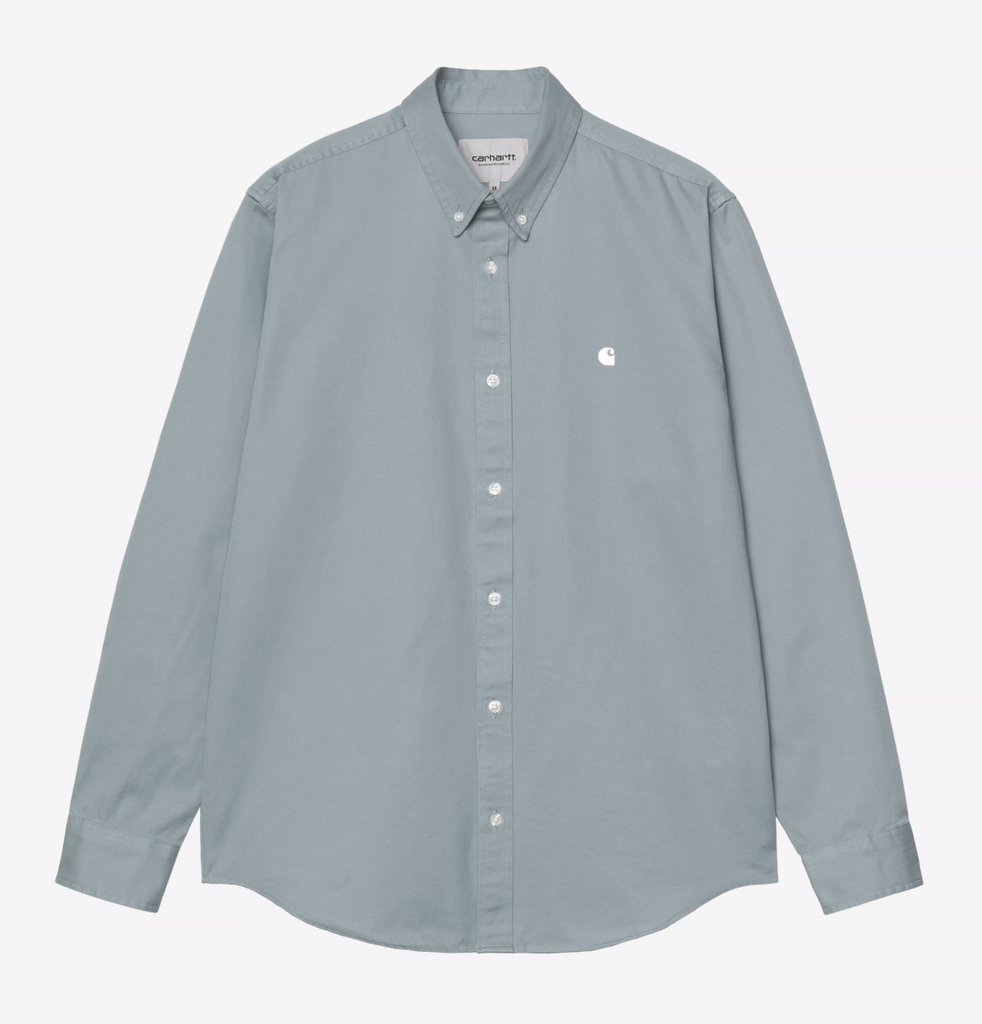 Camisa Carhartt WIP Madison - Citadel/Wax