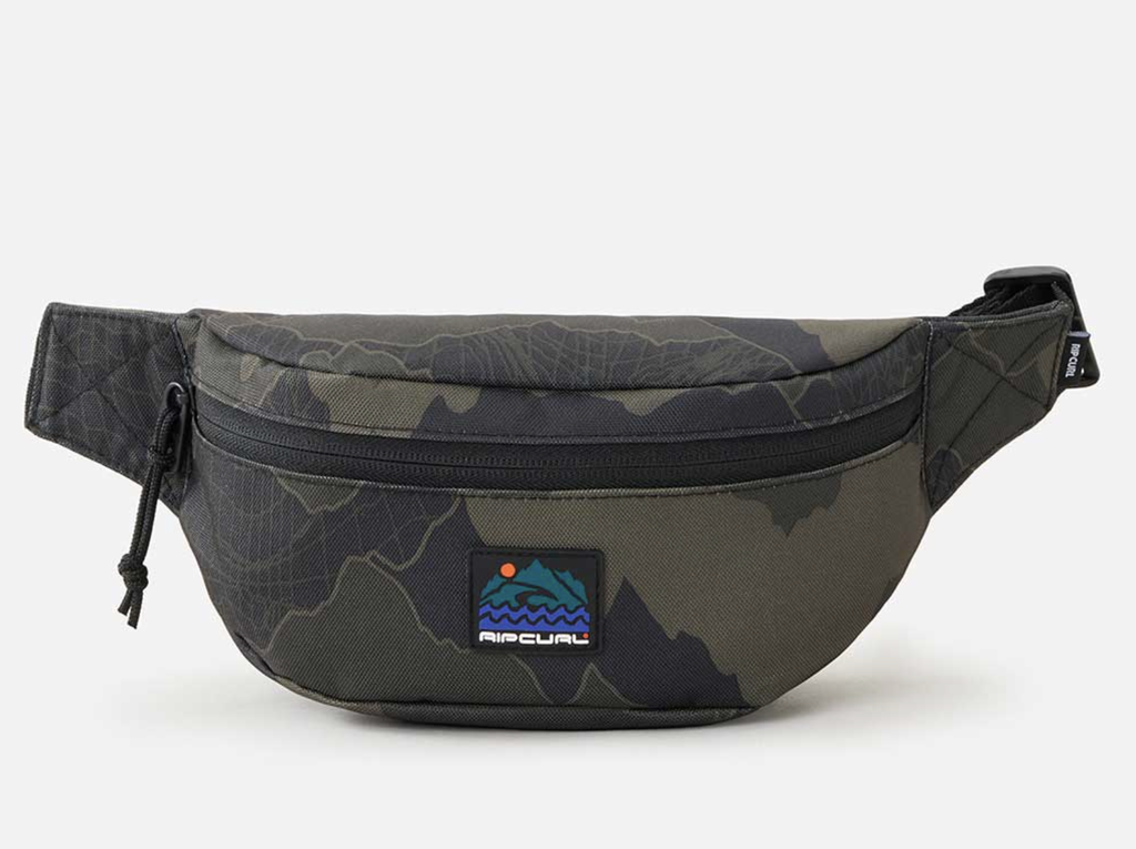 Riñonera The Search Camo - Black/Olive