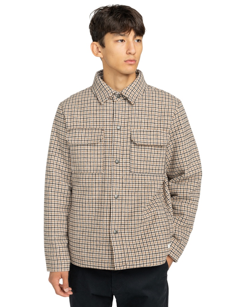 Camisa Element Lodge Check - Dogtooth Java