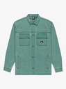 Sobrecamisa Quiksilver Mohab Washed Twill - Trekking Green (tkr)
