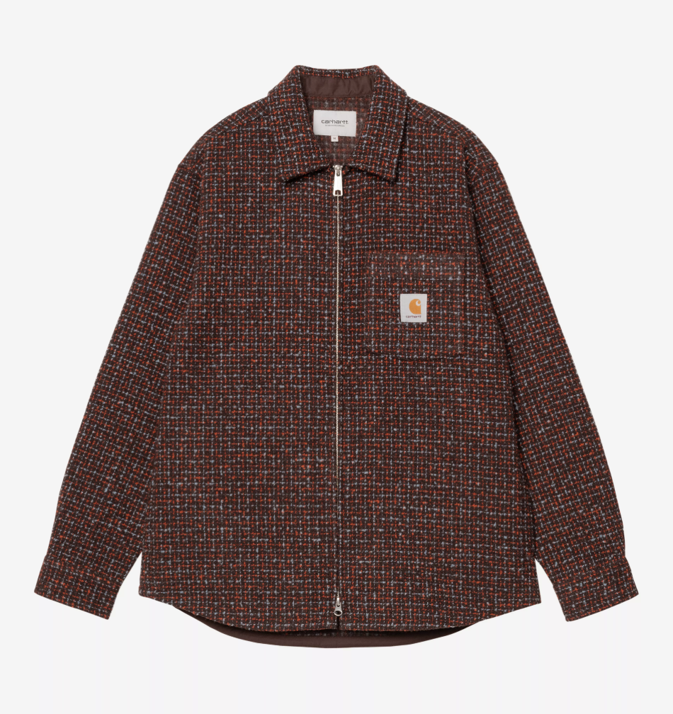 Chaqueta Carhartt WIP Bellamy - Bellamy Check/Tobacco