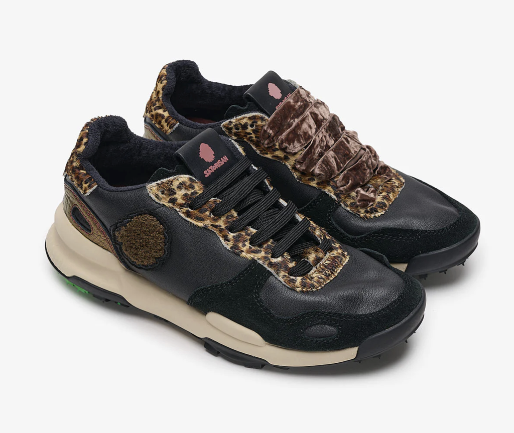 Zapatillas Satorisan Chacrona Premium - Black Leopard