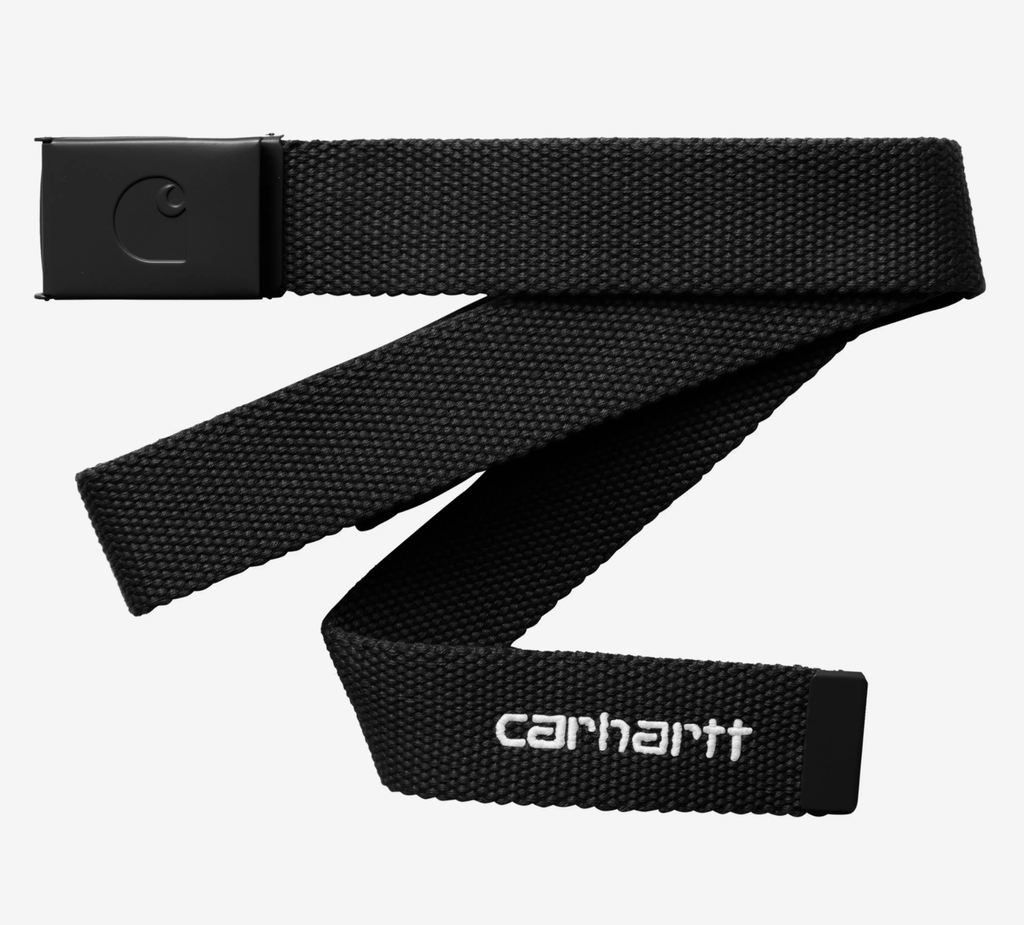 Cinturón Carhartt WIP C-Logo Belt Tonal - Black/White