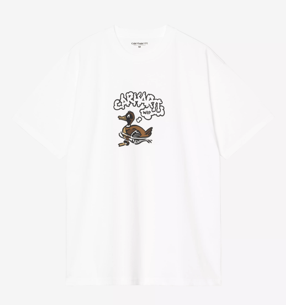 Camiseta Carhartt WIP Duck Duck - White