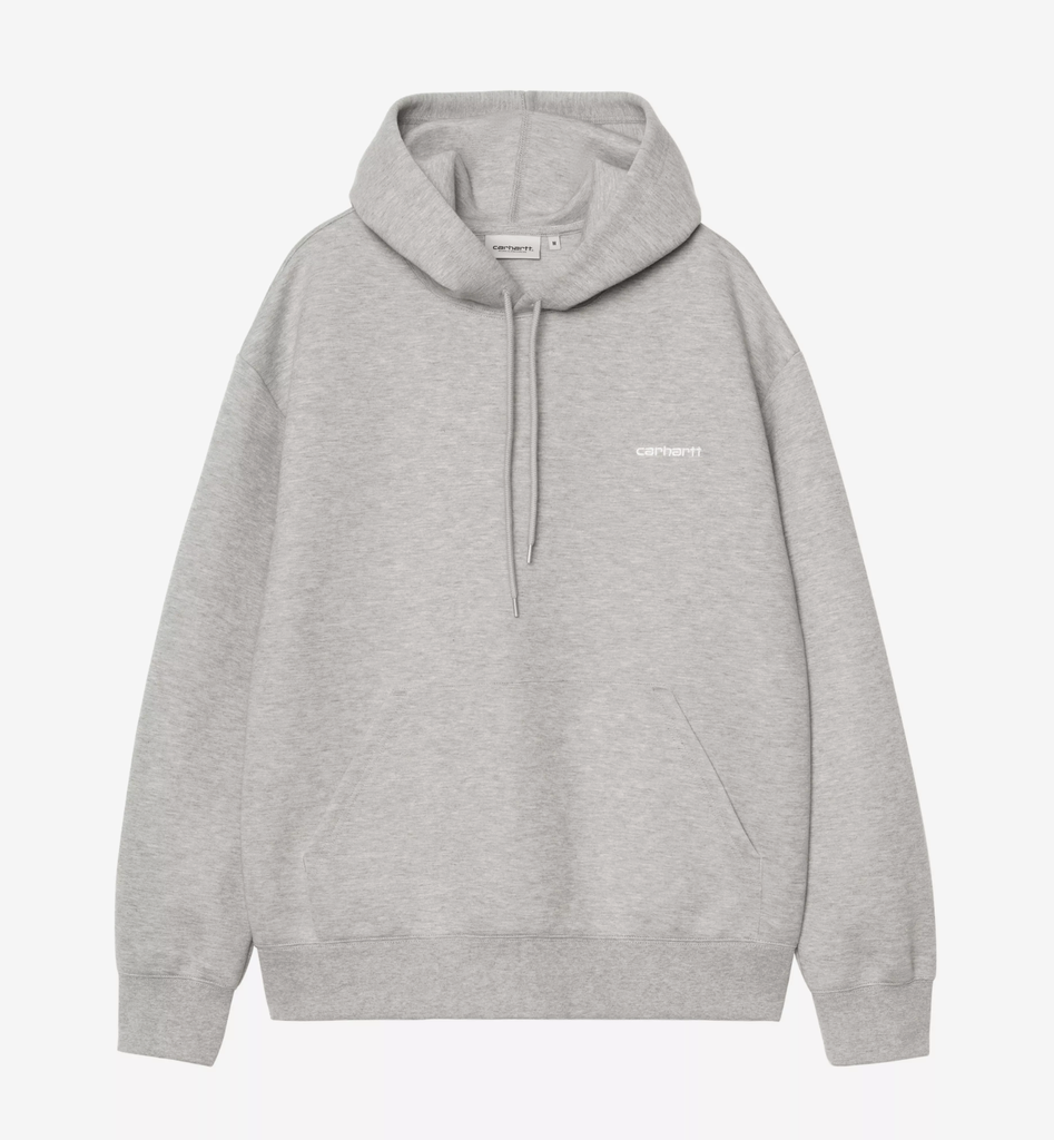 Sudadera con Capucha Carhartt WIP Alda - Grey Heather/White