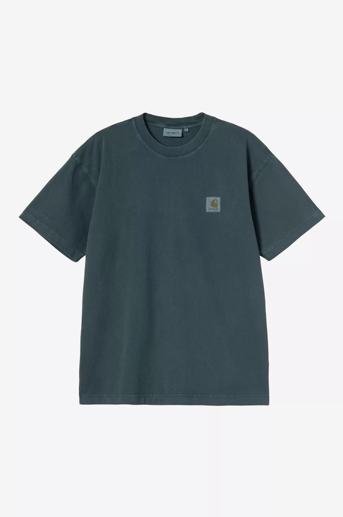 Camiseta Carhartt WIP Vista - Deep Lagoon (garment dyed)