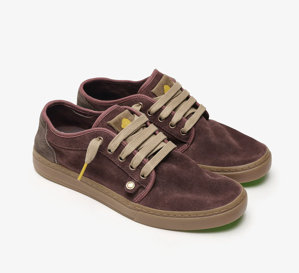 Zapatos Satorisan Heisei Suede - Garnet