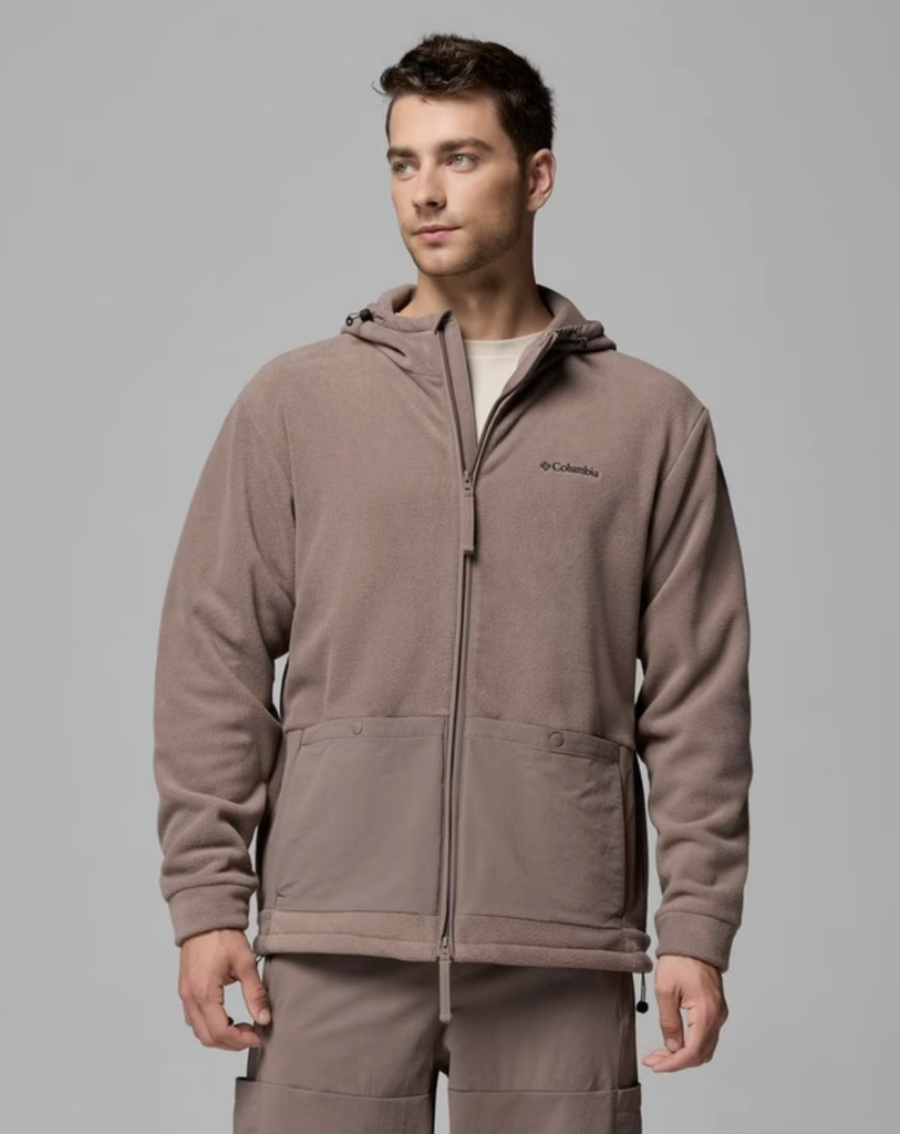 Chaqueta Columbia De Forro Polar Con Capucha Granite Point (M)