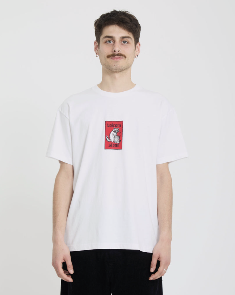 Camiseta Volcom Rockout - White