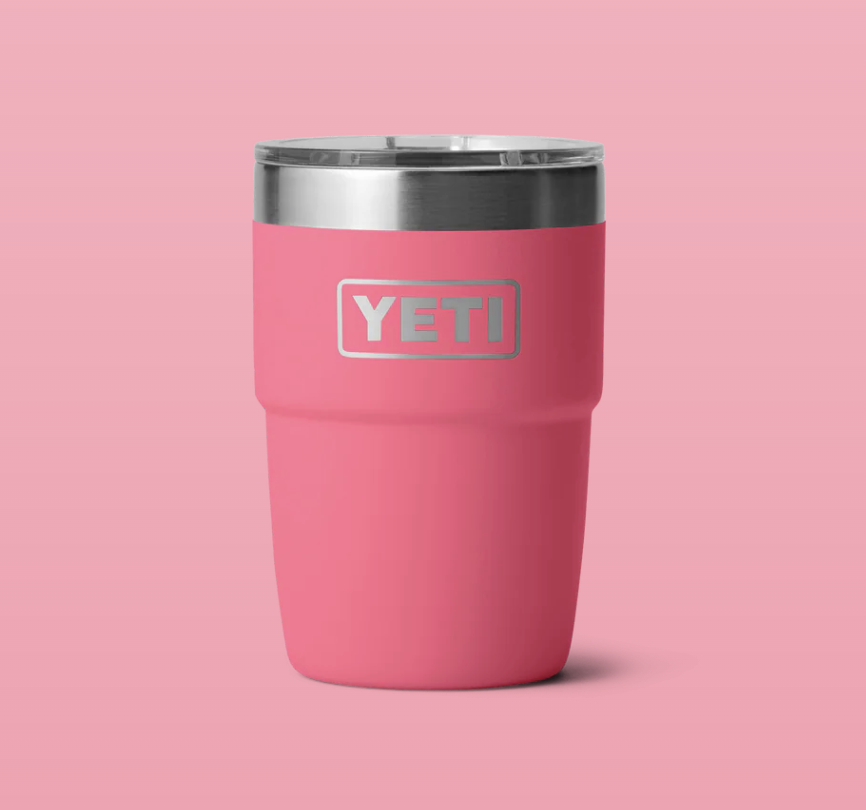 Vaso Apilable Yeti Rambler 8 oz (236 ml) - Tropical Pink