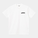 Camiseta Carhartt WIP University Script - White/Black