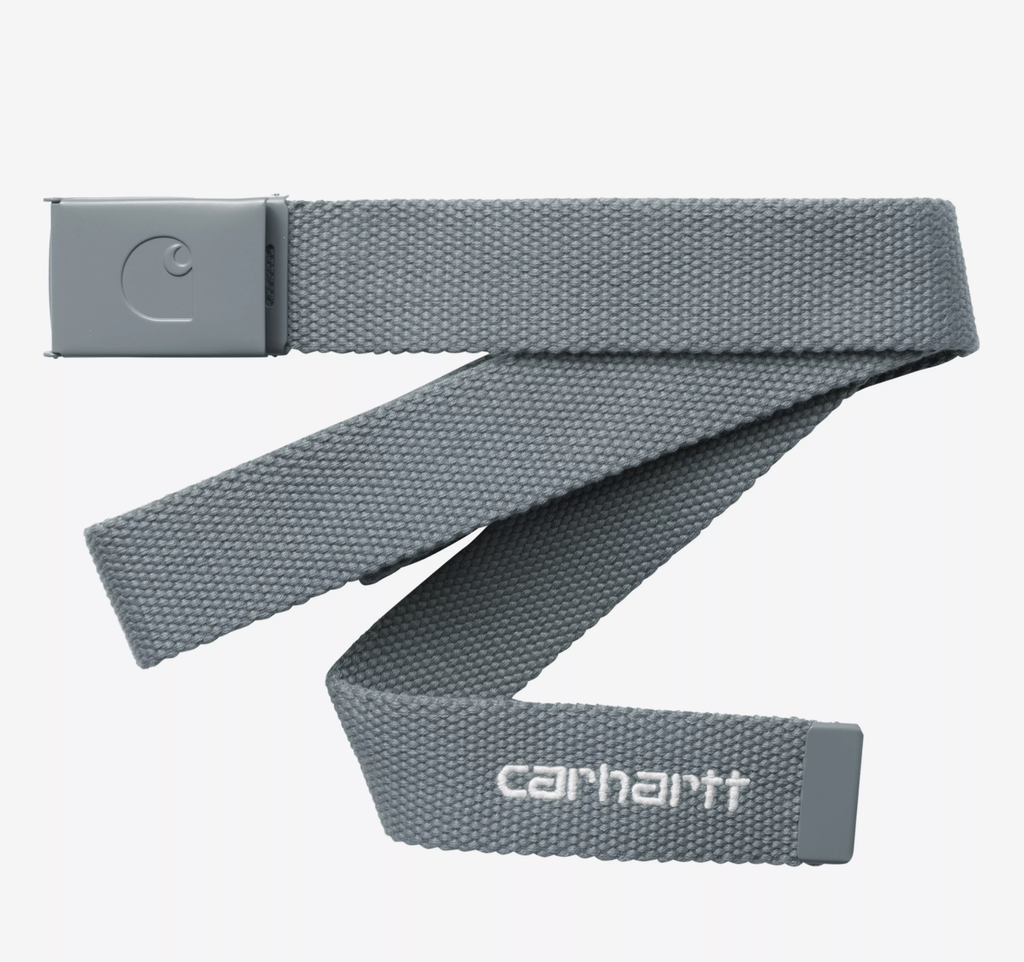 Cinturón Carhartt WIP C-Logo Belt Tonal - Cozy Blue/White