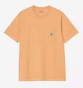 Camiseta Carhartt WIP Pocket - Gentle Orange