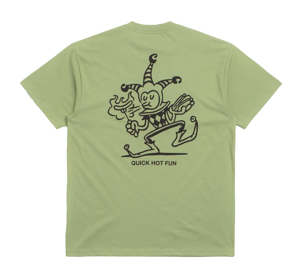 Camiseta Carhartt WIP Harlequin BBQ - Gentle Green