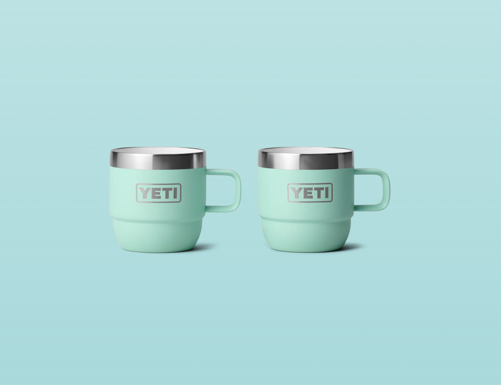 Tazas de Espresso Apilables Yeti Rambler 6 oz (177 ml) - Seafoam