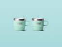 Tazas de Espresso Apilables Yeti Rambler 6 oz (177 ml) - Seafoam