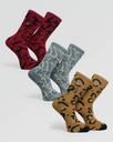 Calcetines Volcom Print Mixer 2 (Pack 3) - Multi
