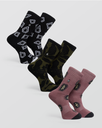 Calcetines Volcom Print Mixer (Pack 3) - Multi