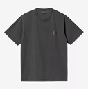 Camiseta Carhartt WIP Nelson - Black (garment dyed)