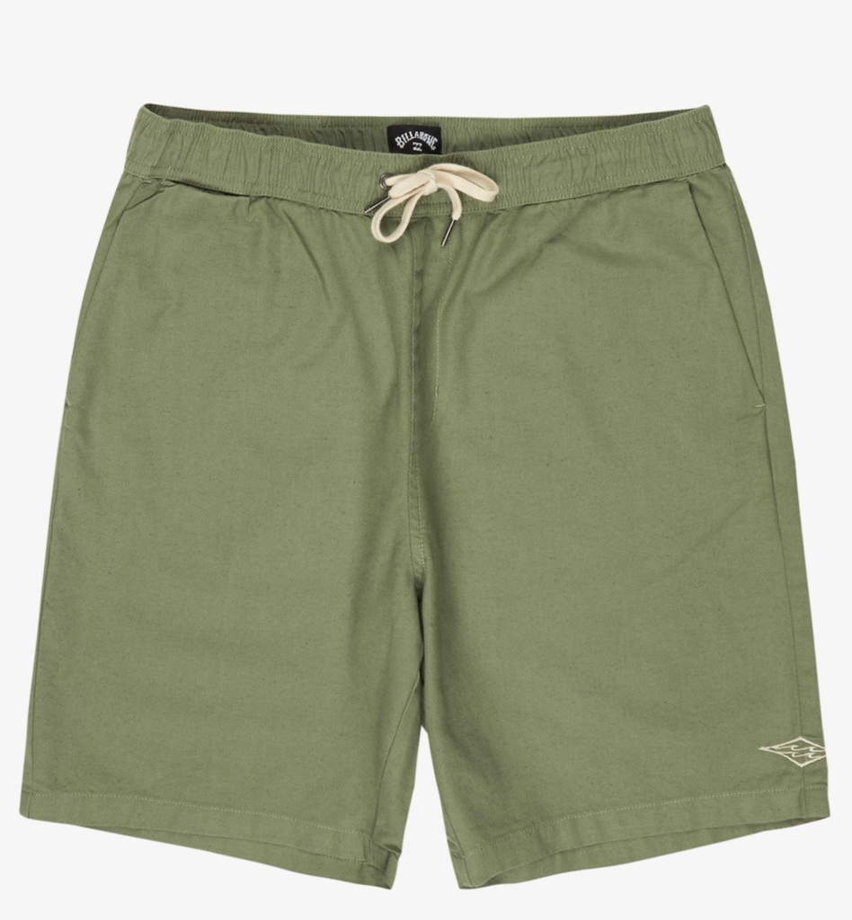 Pantalón Corto Billabong Larry Linen - Moss Green (glw0)