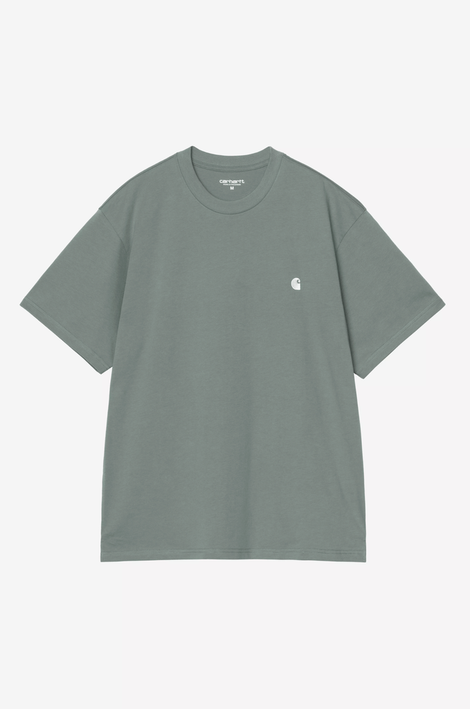 Camiseta Carhartt WIP Madison - Velvet Green/White