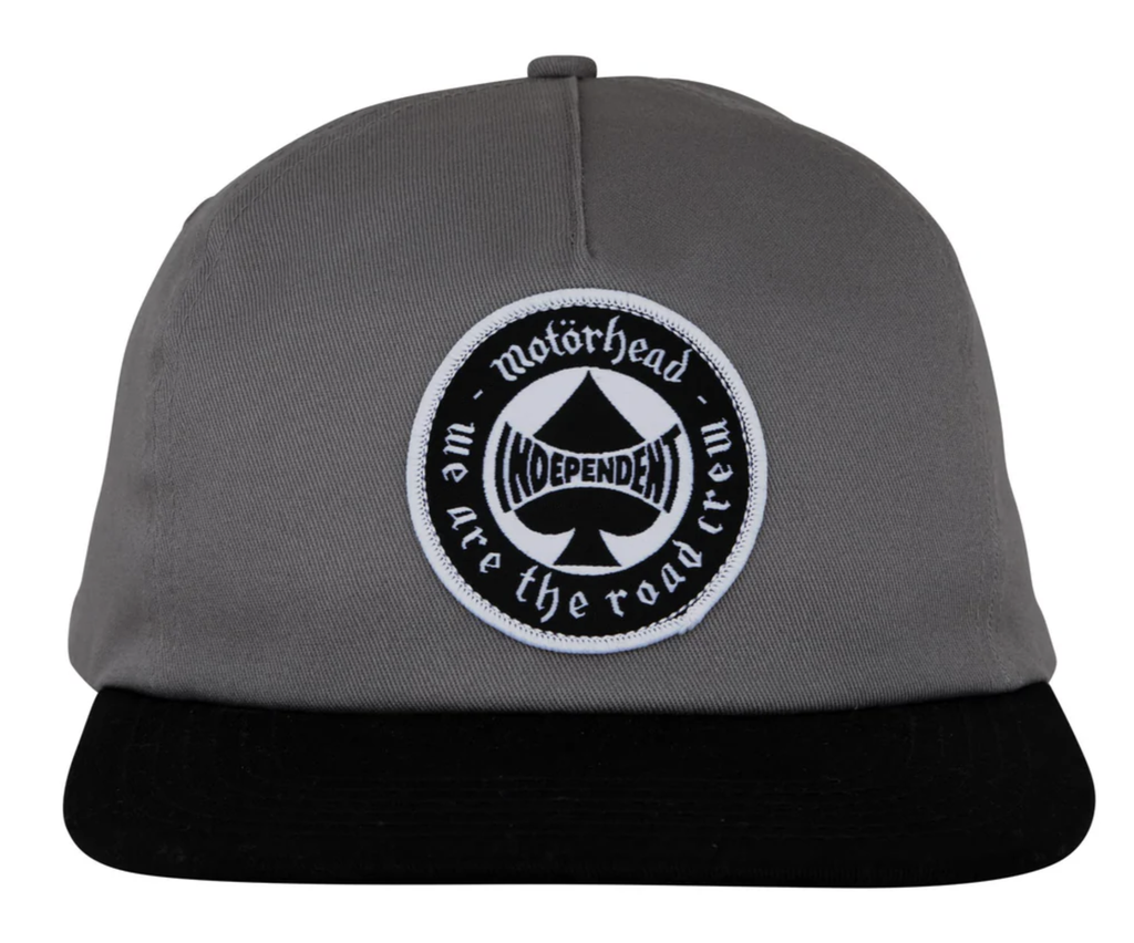 Gorra Independent Motorhead Spade - Char/Black
