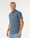 Camisa Rip Curl Sessions Aerotech - Blue Lagoon
